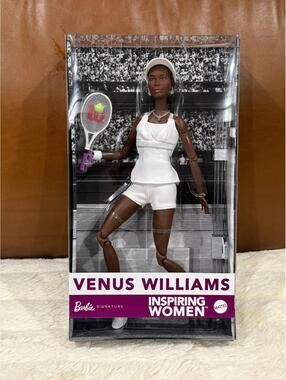 2025 Venus Williams Barbie Tennis Uniform Doll HRM49 IN HAND